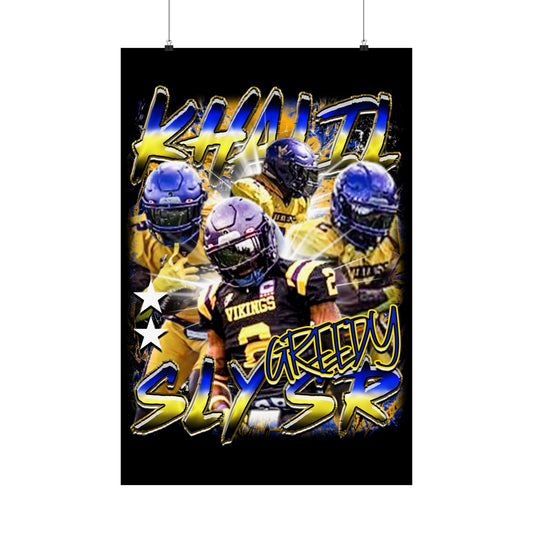 Khalil Sly SR Poster 24" x 36"