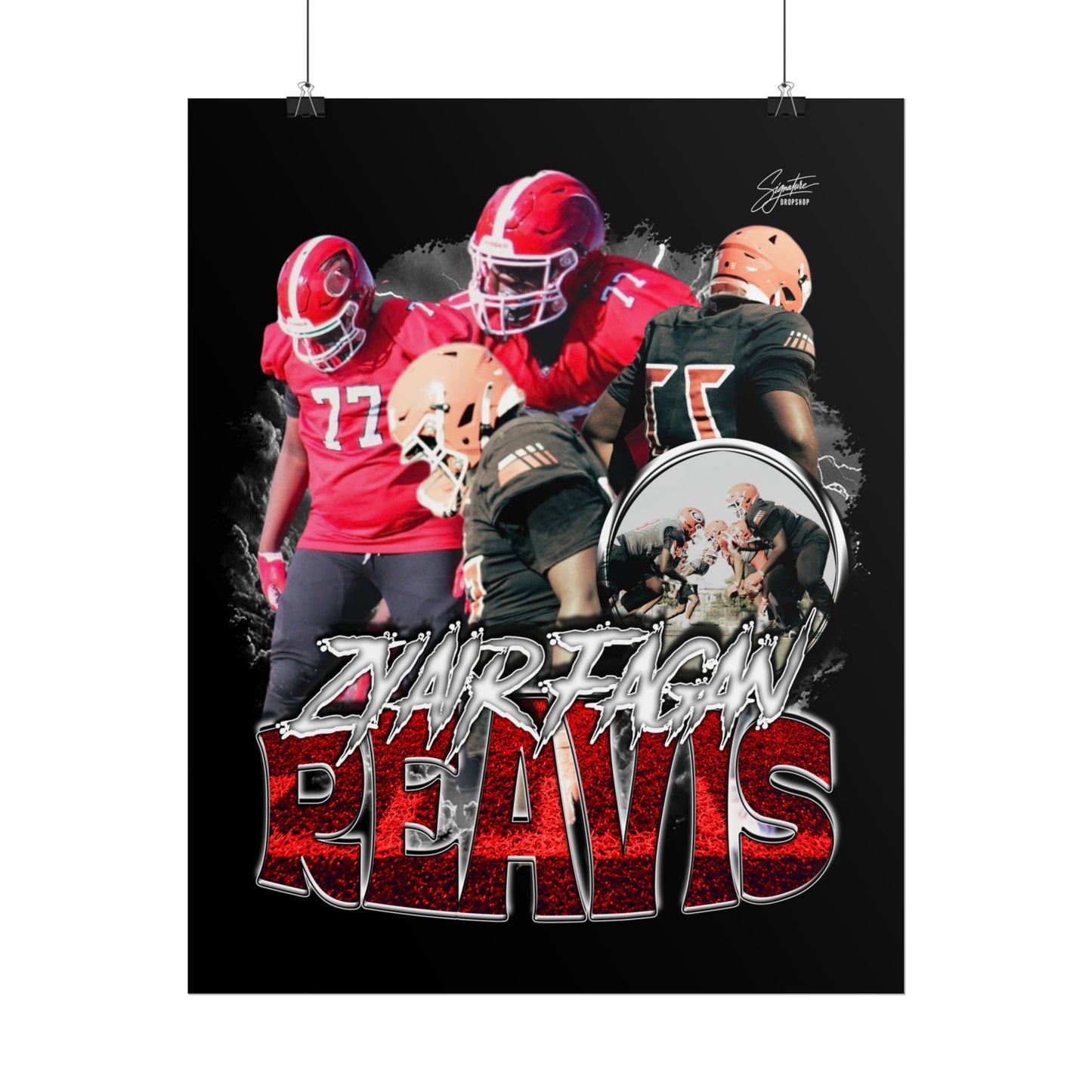 Zyair Fagan-Reavis Poster