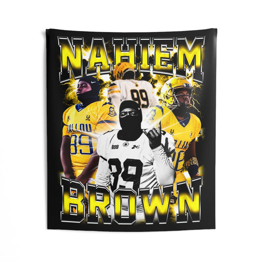 Nahiem Brown Tapestry 50” x 60”