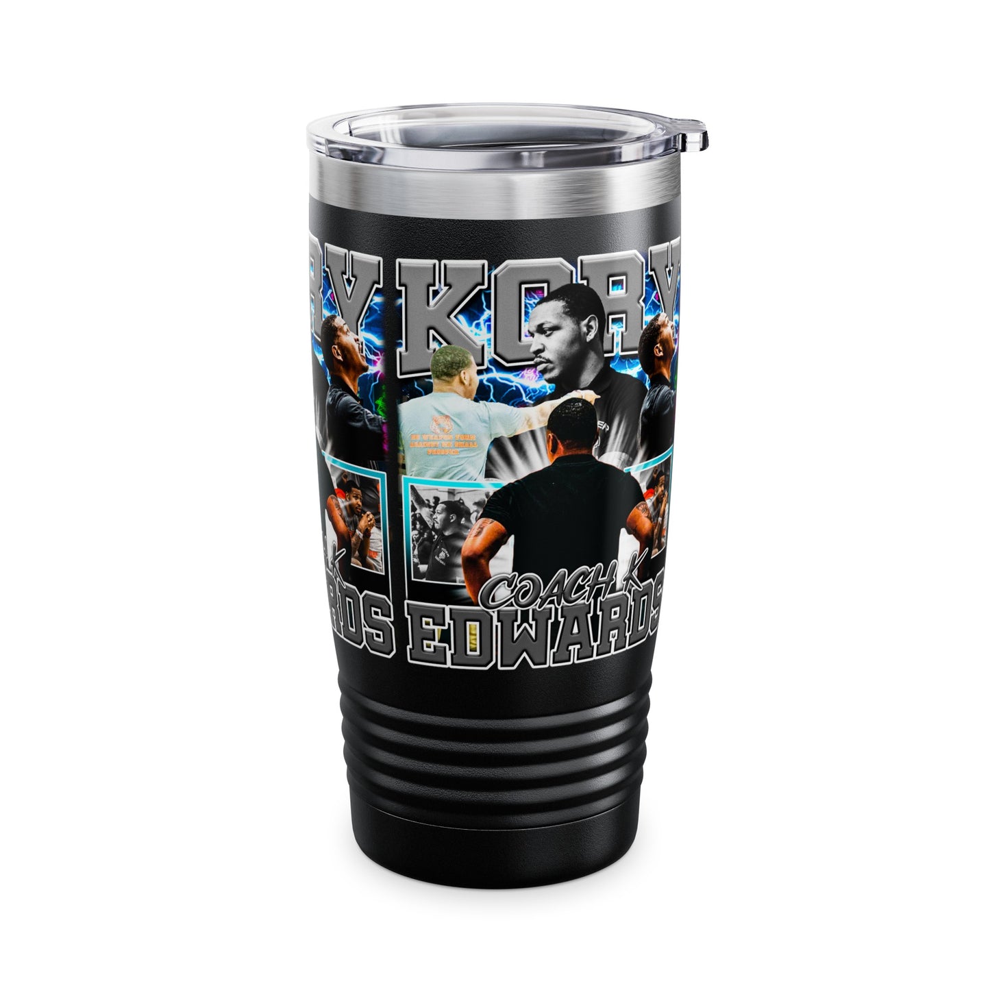 Coach K Stainless Steel Tumbler