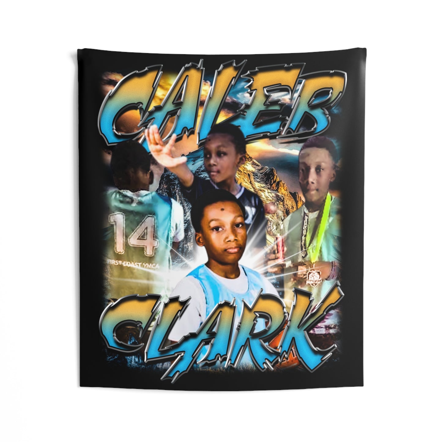 Caleb Clark Tapestry 50” x 60”