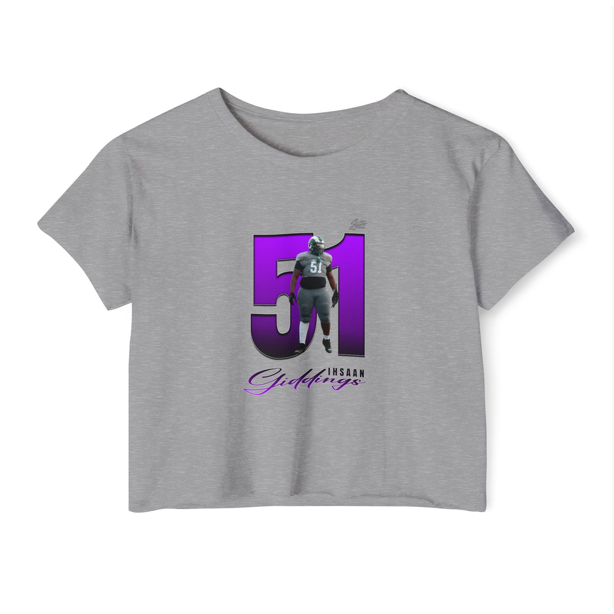 Ihsaan Giddings Crop Top