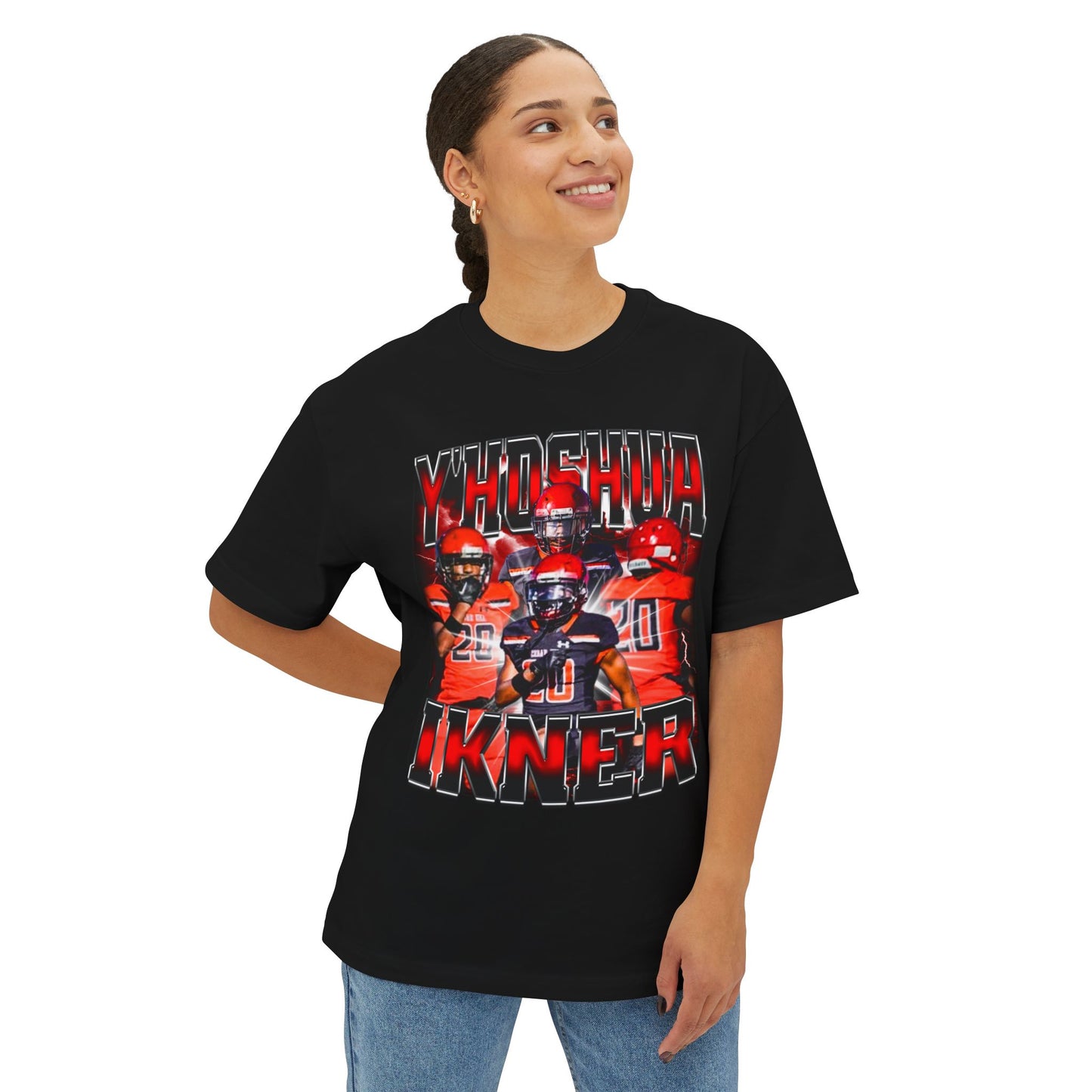 Y'hoshua Ikner Oversized Vintage Tee