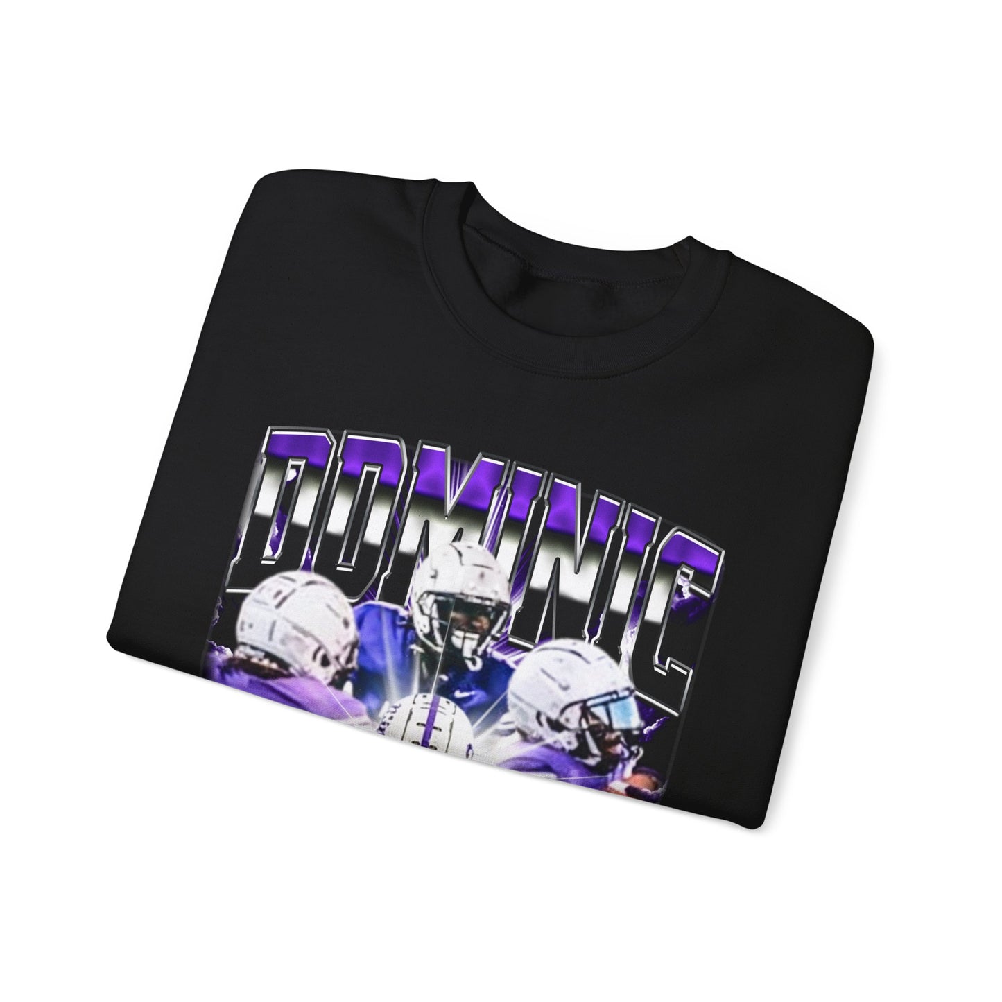 Dominic White Crewneck Sweatshirt