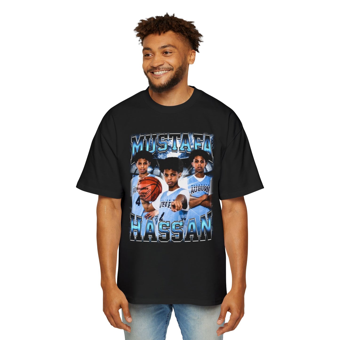 Mustafa Hassan Oversized Retro Tee