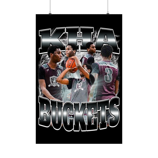 Kha Buckets Poster 24" x 36"