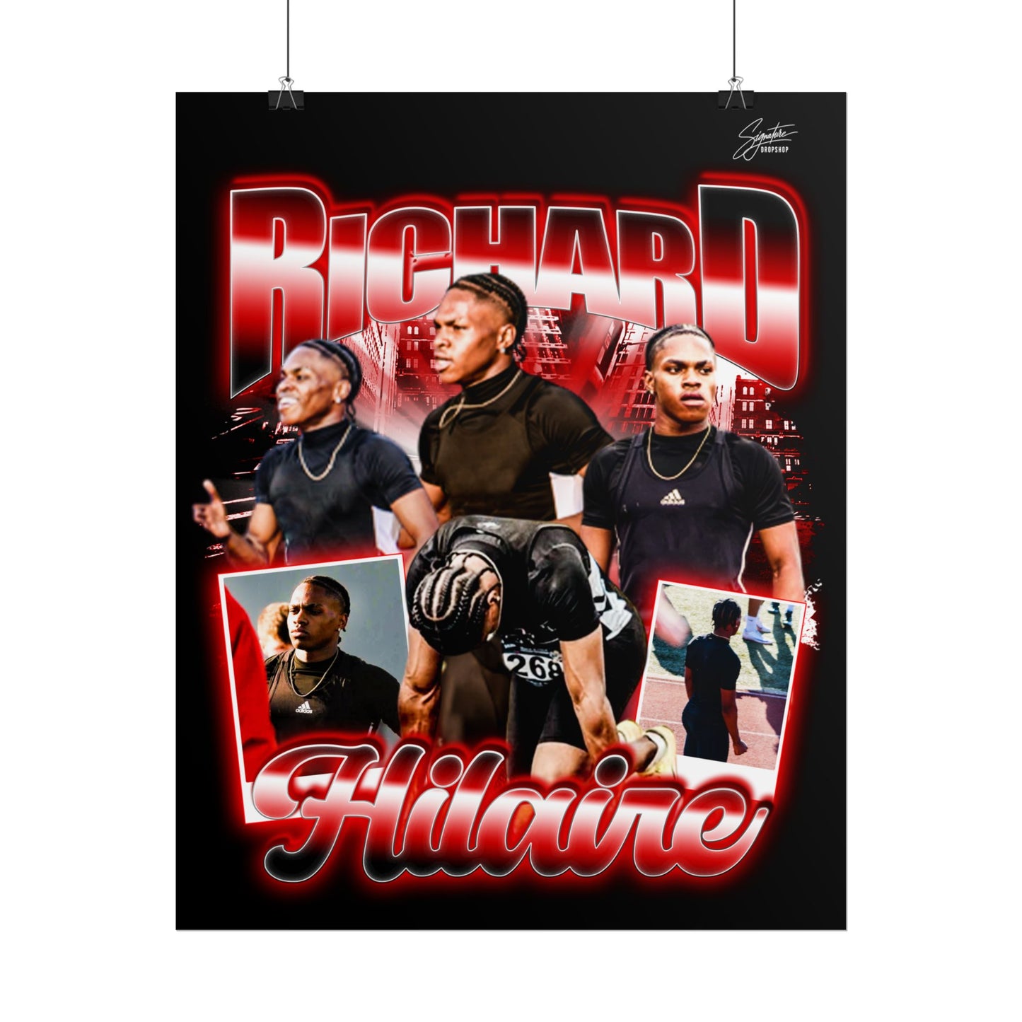 Richard Hilaire Poster