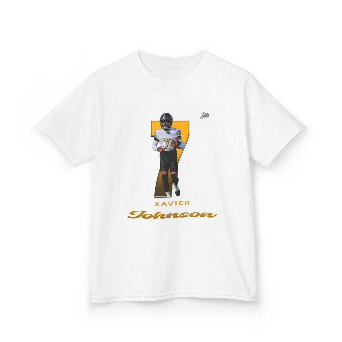 Xavier Johnson Youth Heavy Cotton Tee