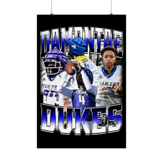Damontae Dukes Poster 24" x 36"