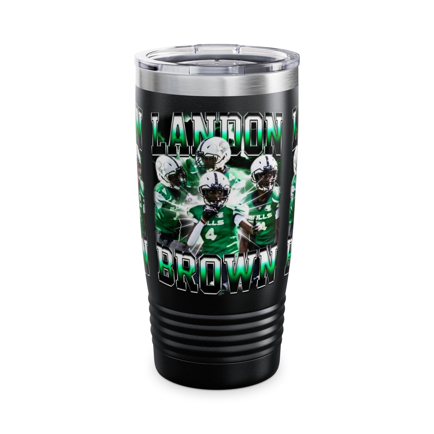 Landon Brown Stainless Steal Tumbler