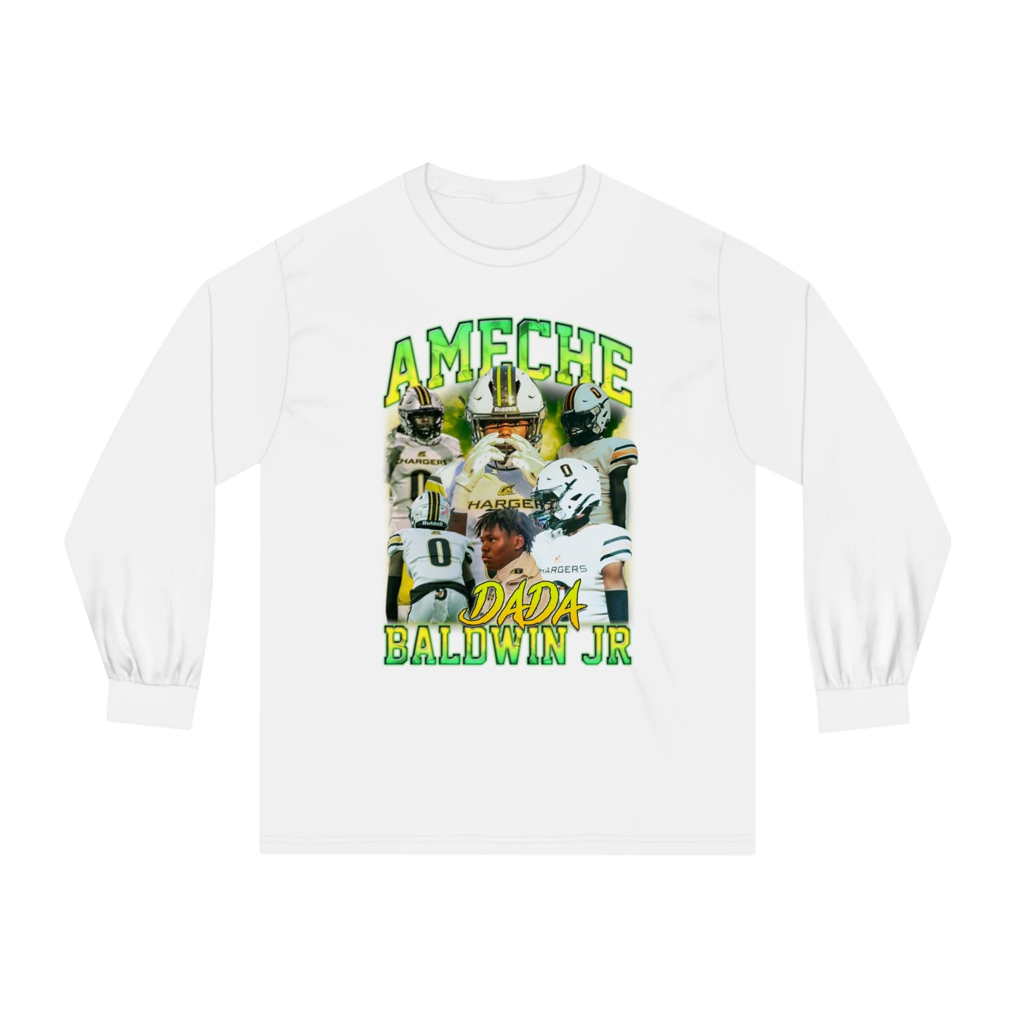 Ameche Baldwin Jr Long Sleeve T-Shirt