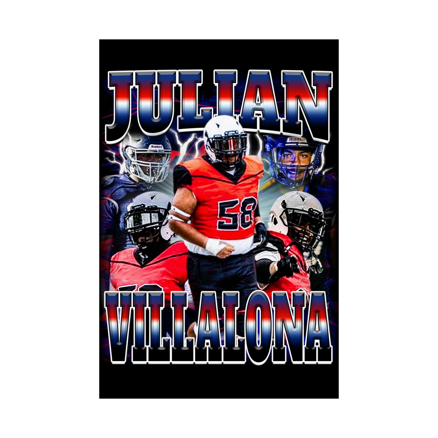 Julian Villalona Poster 24" x 36"