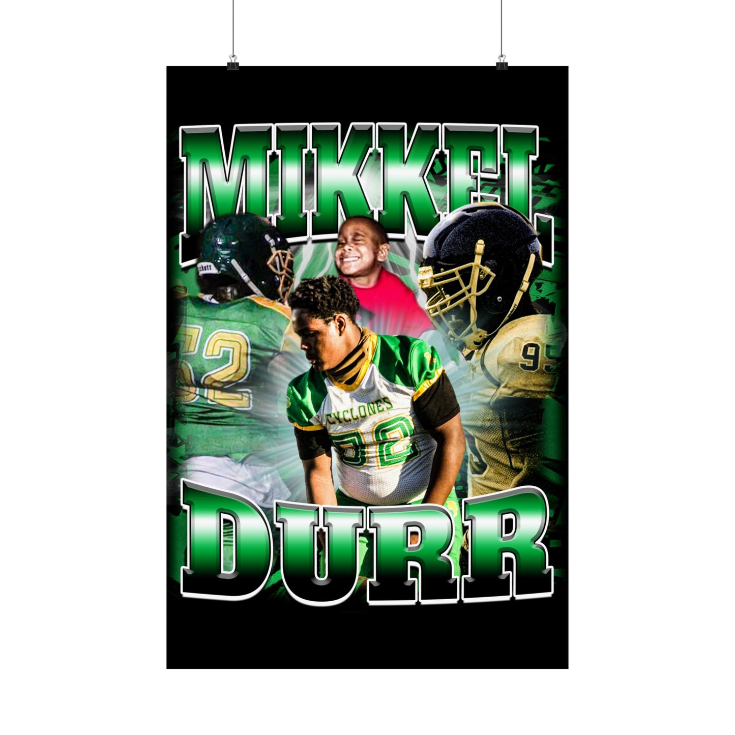 Mikkel Durr Poster 24" x 36"
