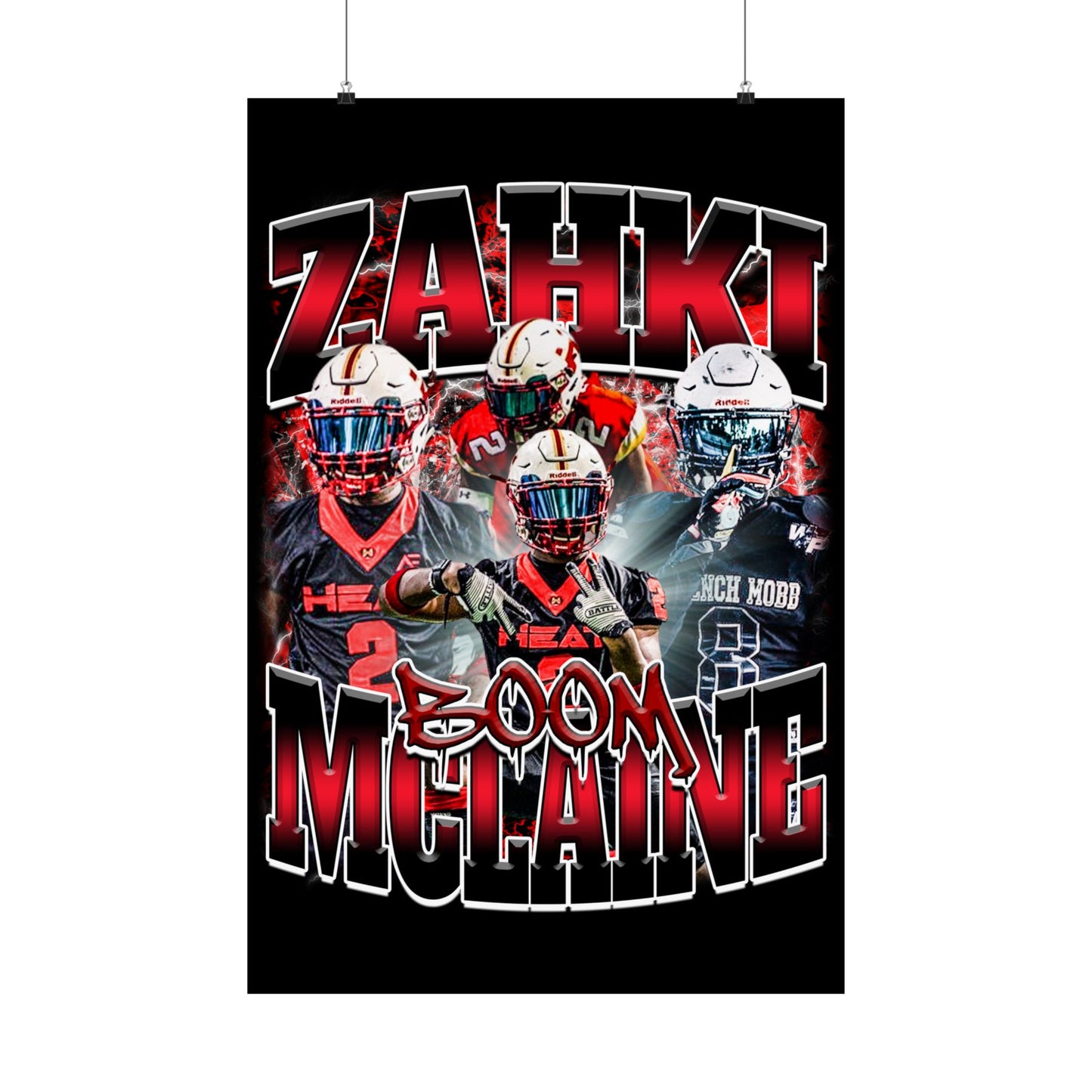 Zahki Mclaine Poster 24" x 36"