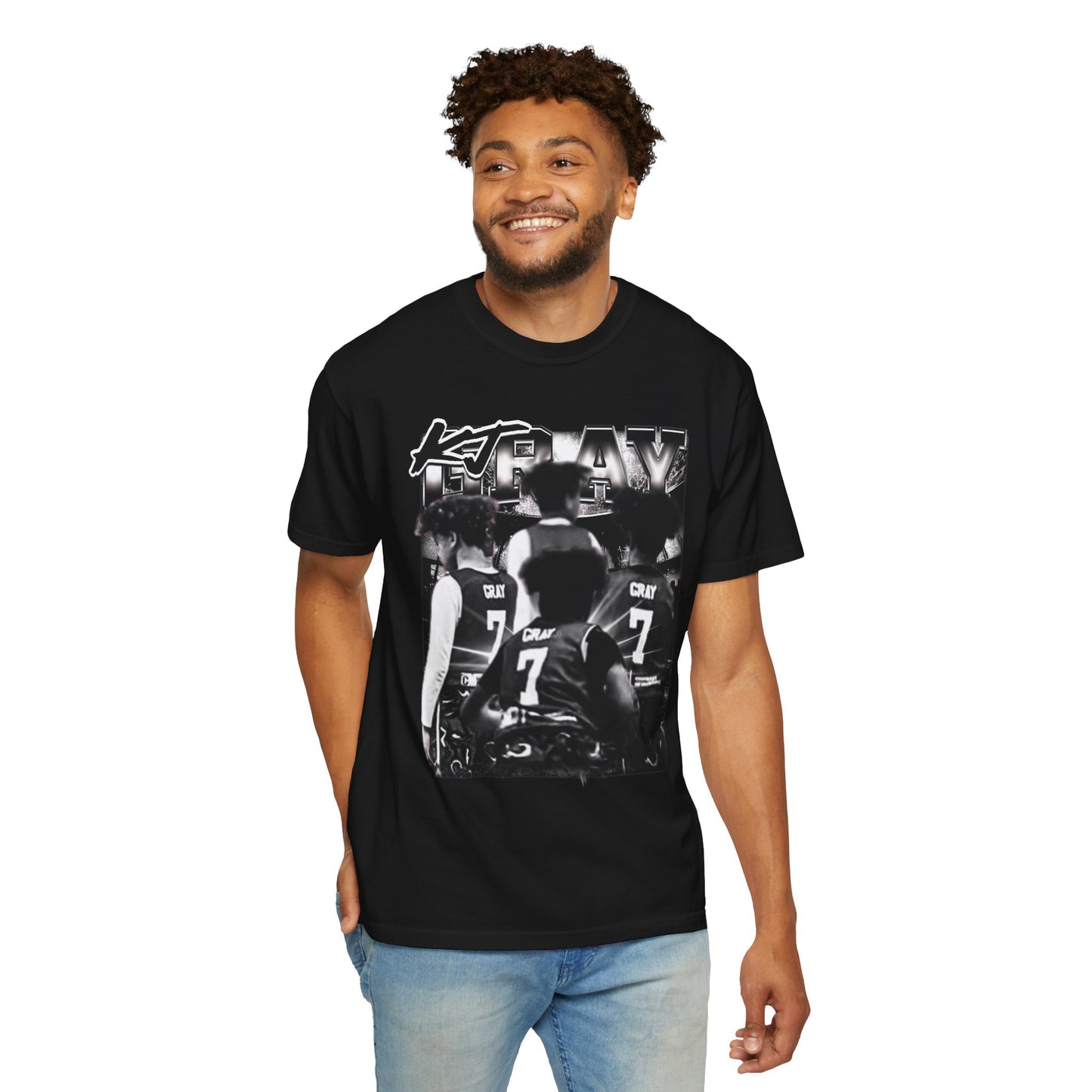 Kj Gray Heavyweight Premium Tee