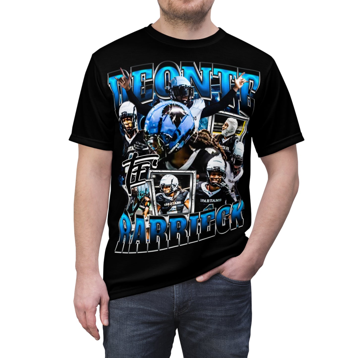 Deonte Rarrieck Vintage Full Print Tee