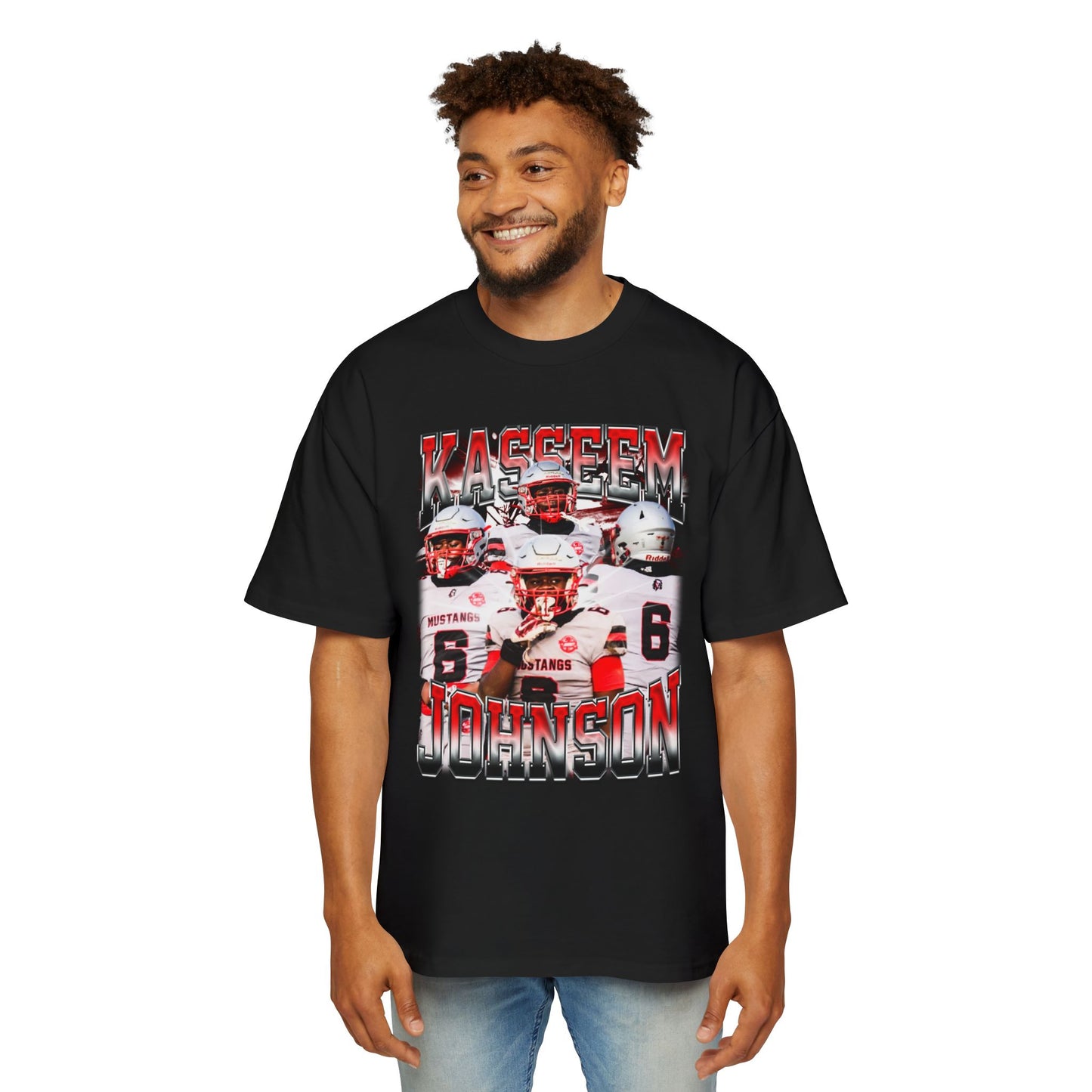 Kasseem Johnson Oversized Retro Tee