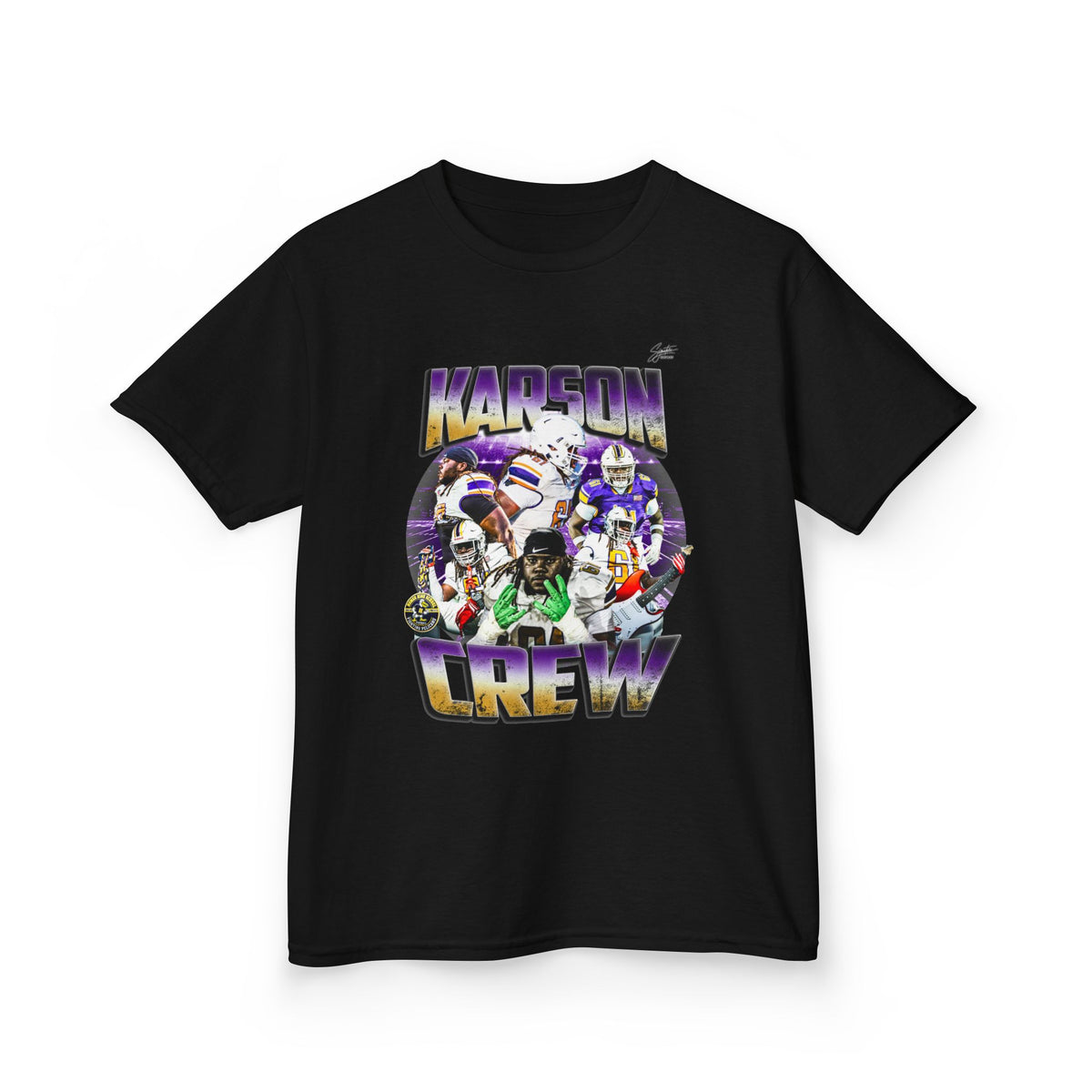 Karson Crew Youth Heavy Cotton Tee