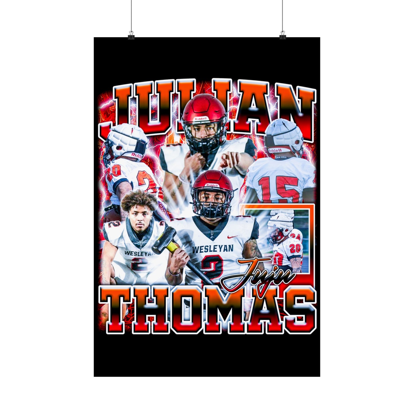 Julian Thomas Poster 24" x 36"