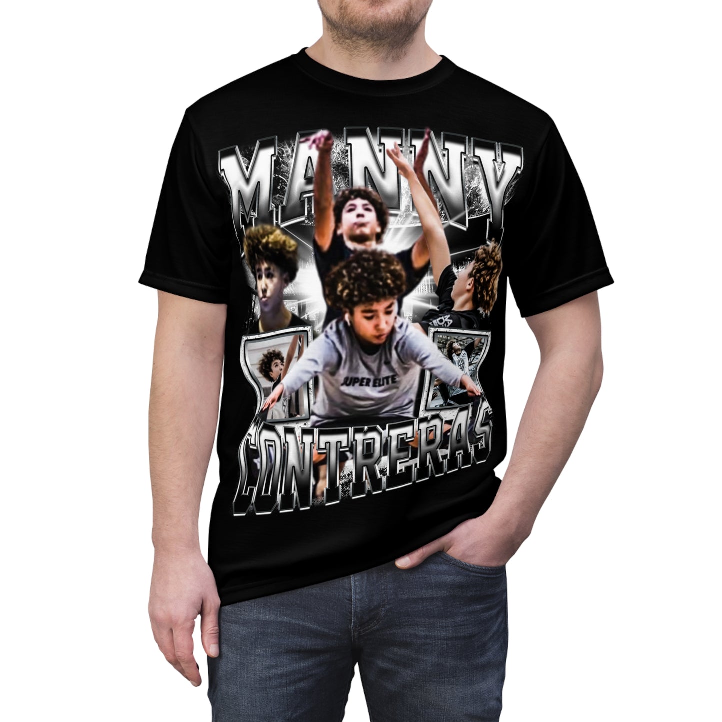Manny Contreras Vintage Full Print Tee