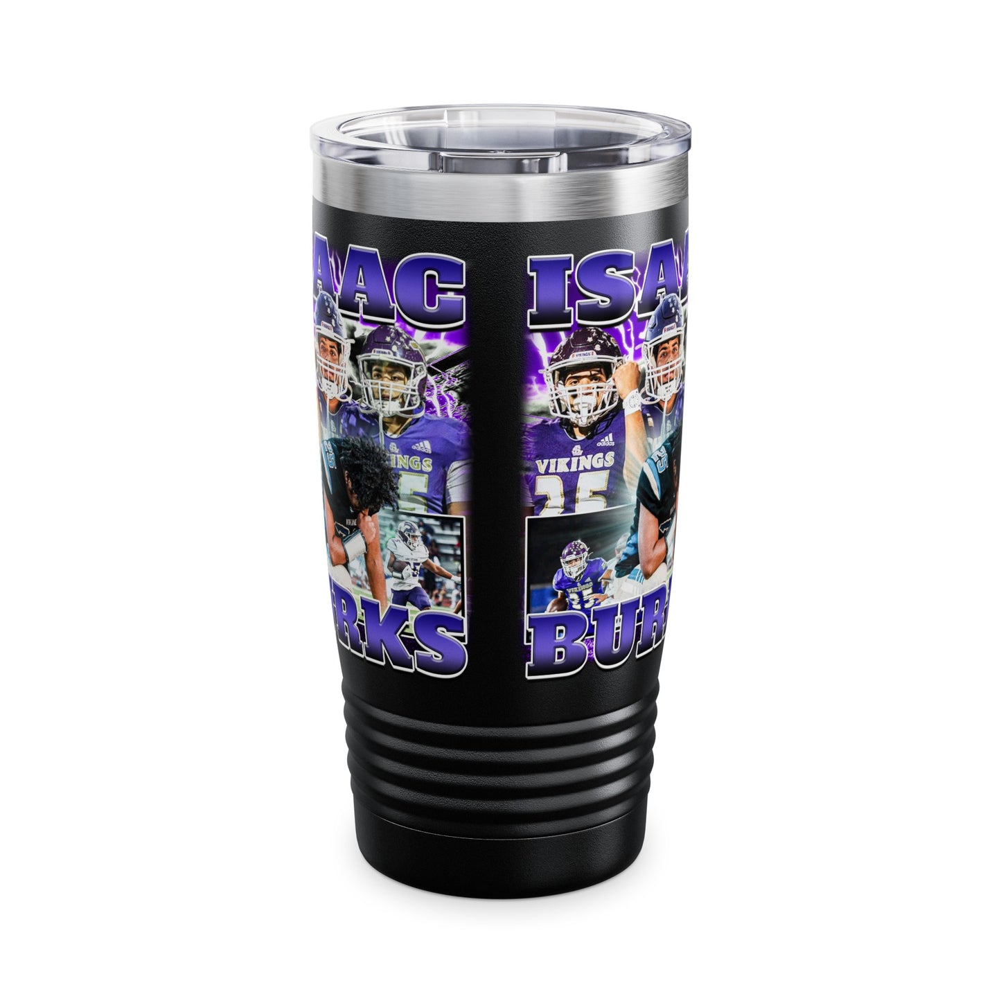 Isaac Burks Stainless Steal Tumbler