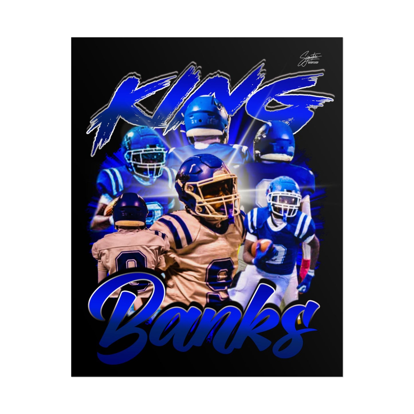 King Banks Poster