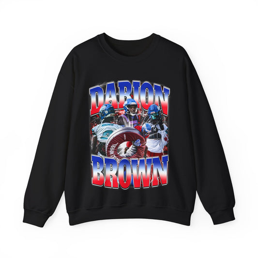 Darion Brown Crewneck Sweatshirt