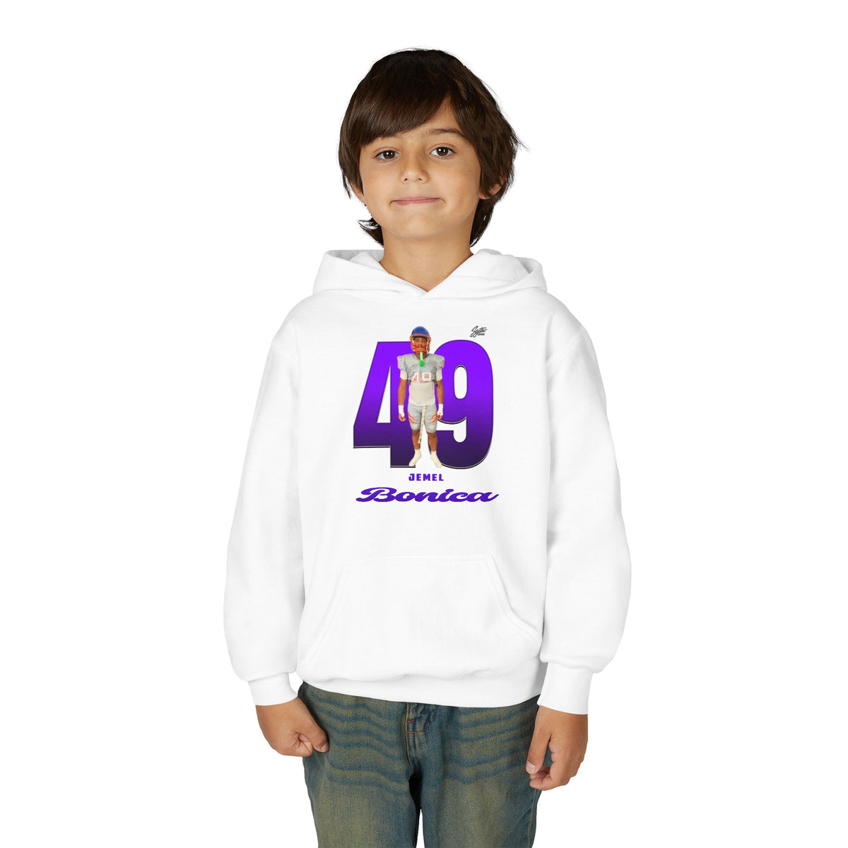 Jemel Bonica Youth Hoodie