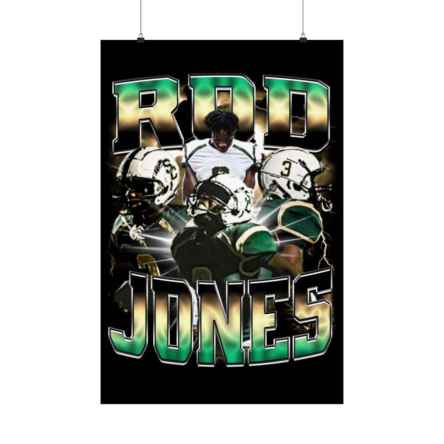 Rod Jones Poster 24" x 36"