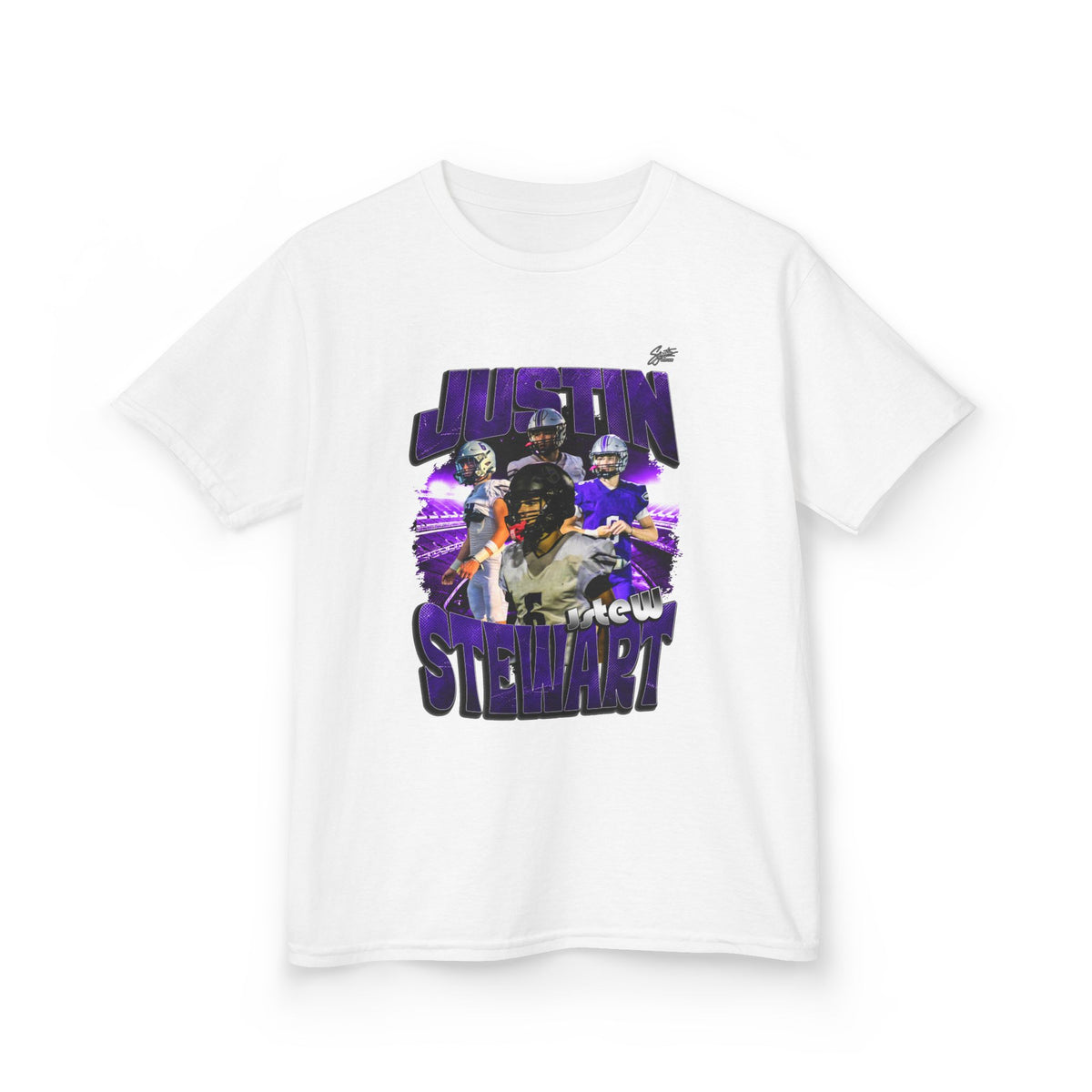 Justin Stewart Youth Heavy Cotton Tee