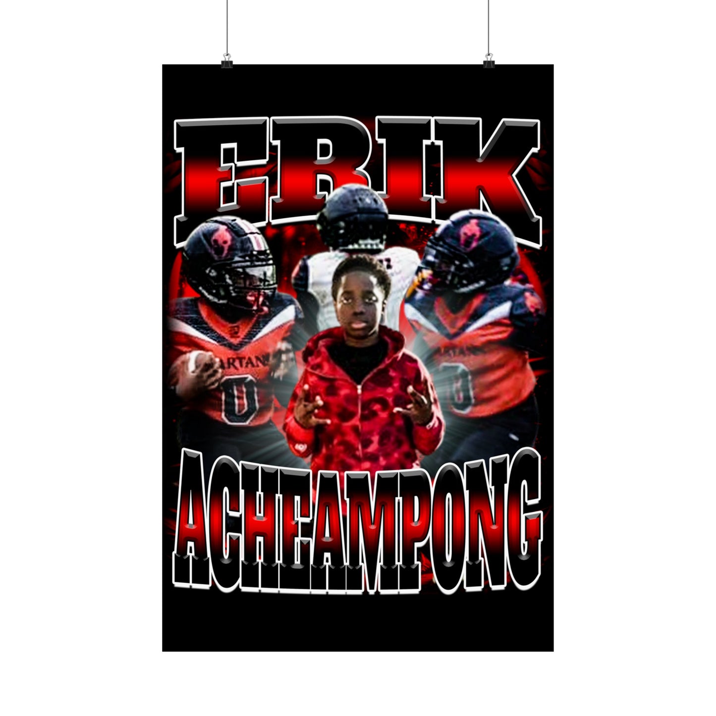 Erik Acheampong Poster 24" x 36"