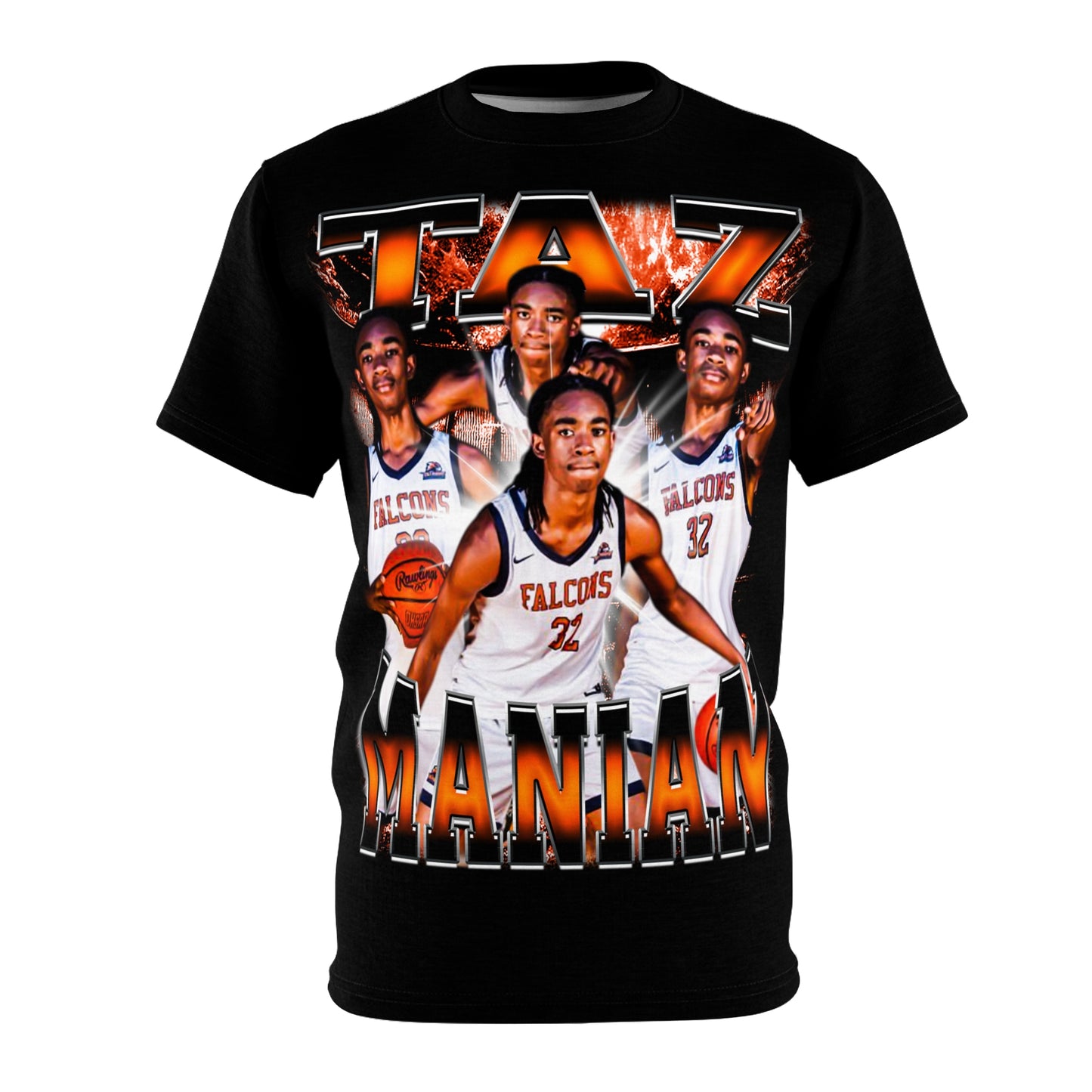 Taz Manian Vintage Full Print Tee