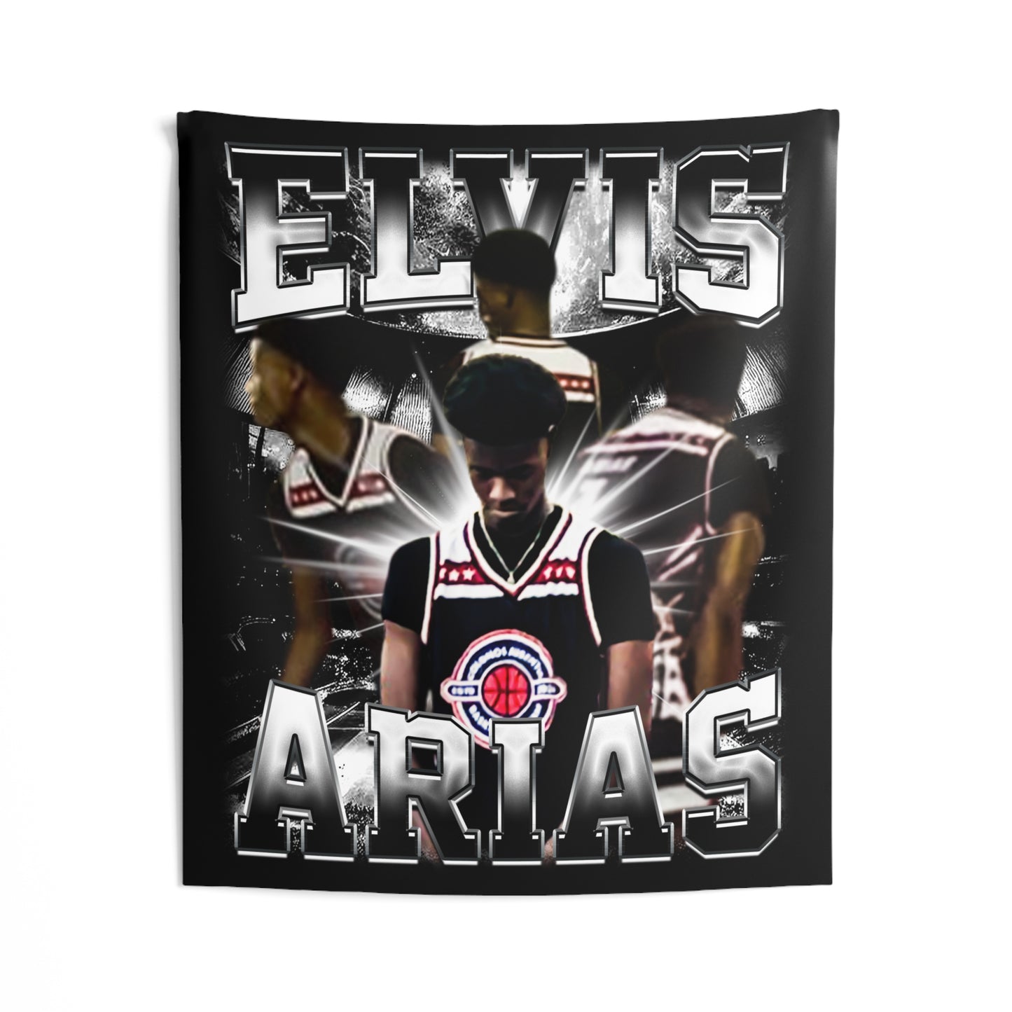 Elvis Arias Tapestry 50” x 60”
