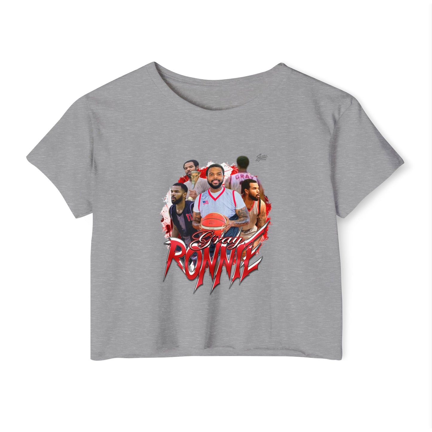 Ronnie Gray Crop Top