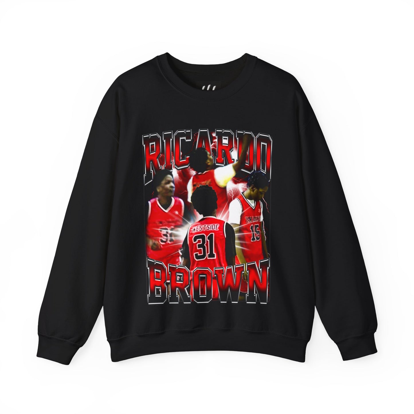 Ricardo Brown Crewneck Sweatshirt