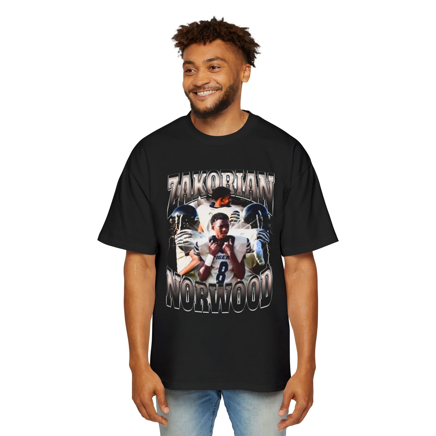 Zakorian Norwood Oversized Retro Tee