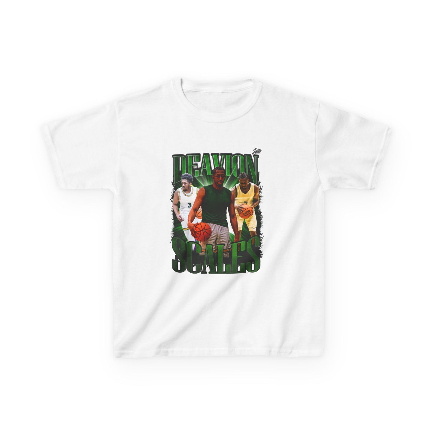 Deavion Scales Youth Heavy Cotton Tee
