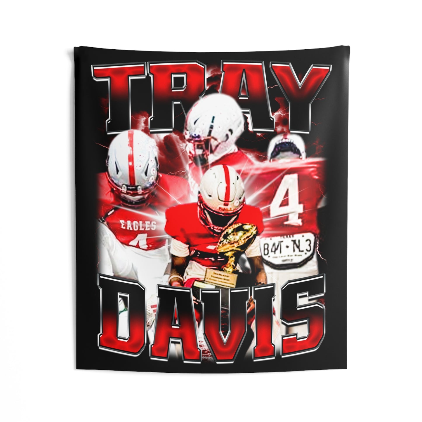 Tray Davis Tapestry 50” x 60”
