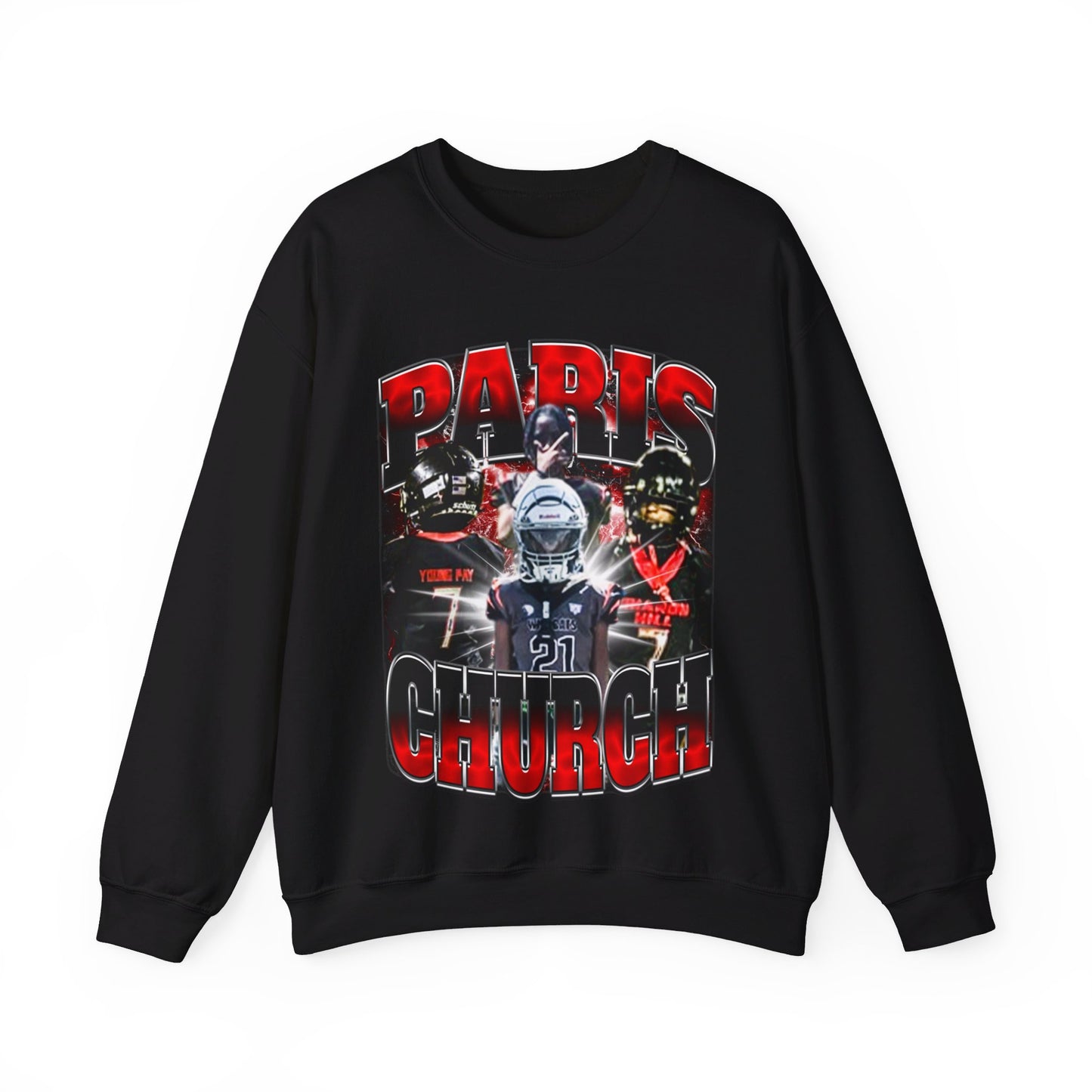 Paris Church Crewneck Sweatshirt