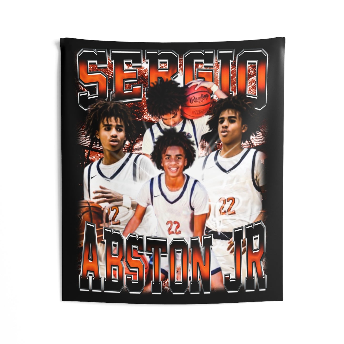Sergio Abston Jr Tapestry 50” x 60”