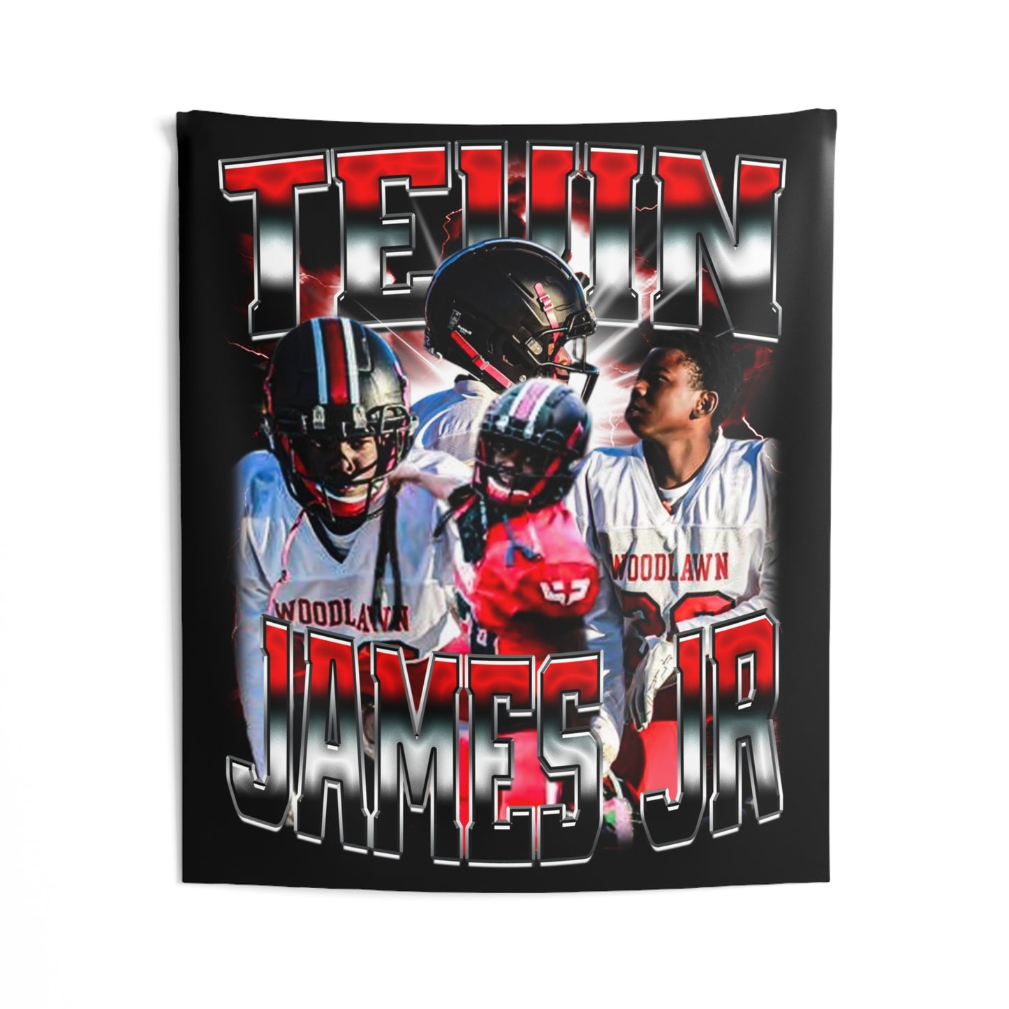 Tevin James JR Tapestry 50” x 60”