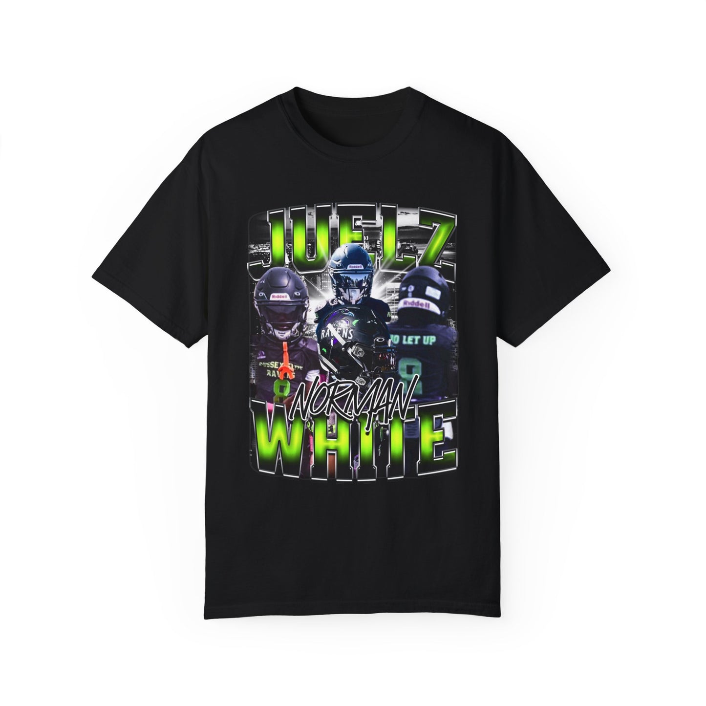 Juelz Norman White Heavy Cotton Tee