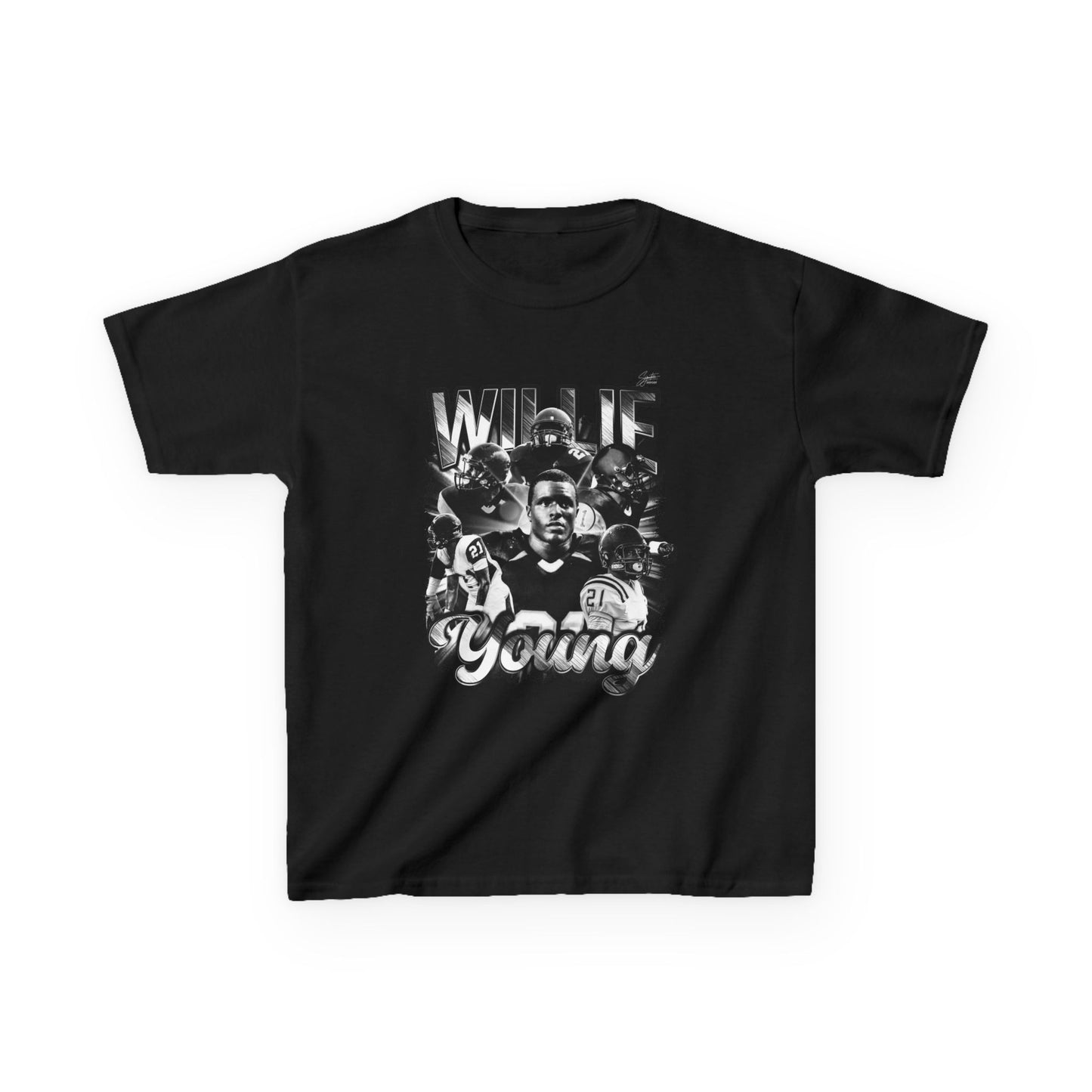 Willie Young Youth Heavy Cotton Tee