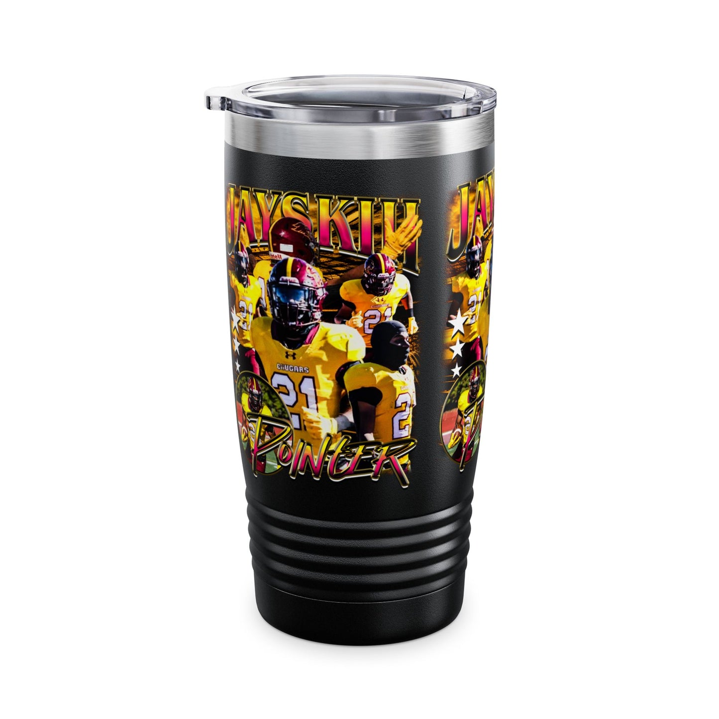 Jayskiii Pointer Stainless Steel Tumbler