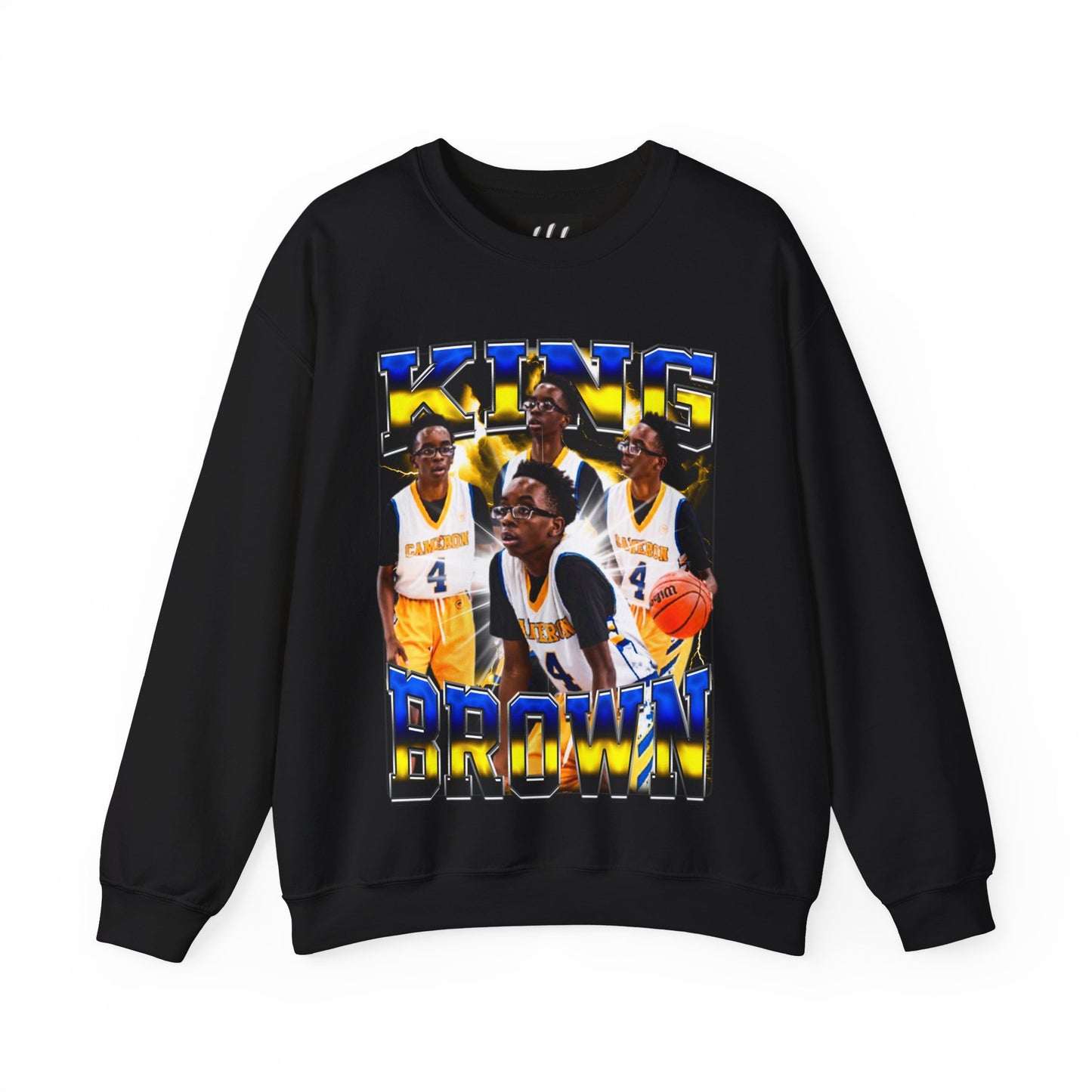 King Brown Crewneck Sweatshirt