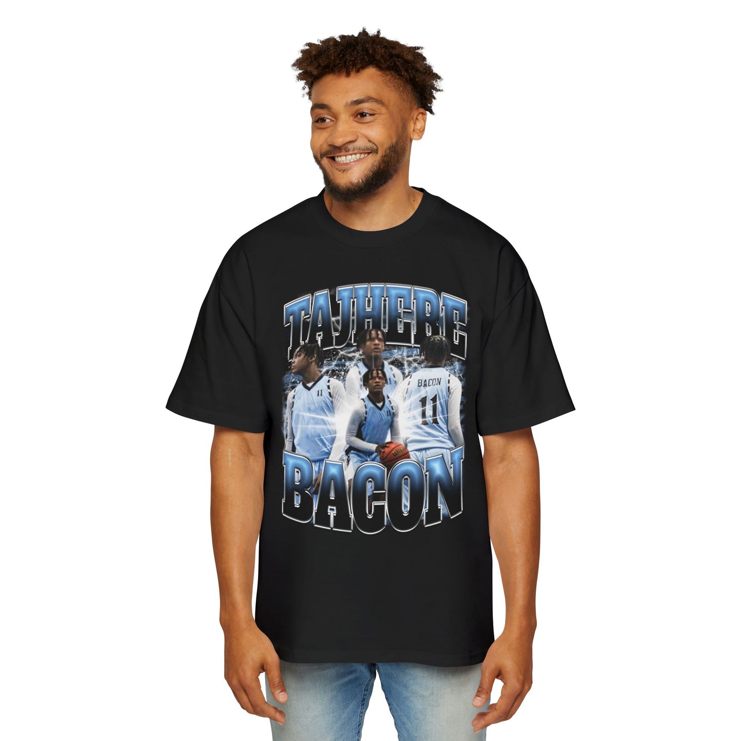Tajhere Bacon Oversized Tee