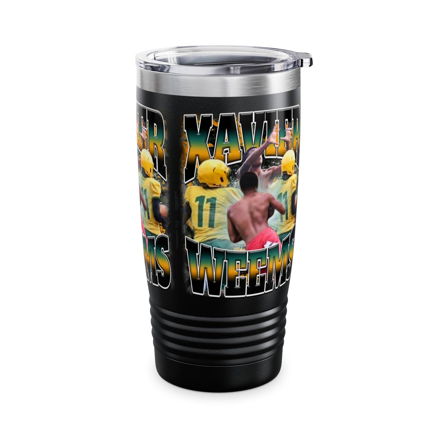 Xavier Weems Stainless Steal Tumbler