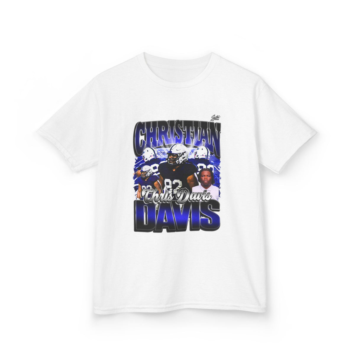 Christian Davis Youth Heavy Cotton Tee