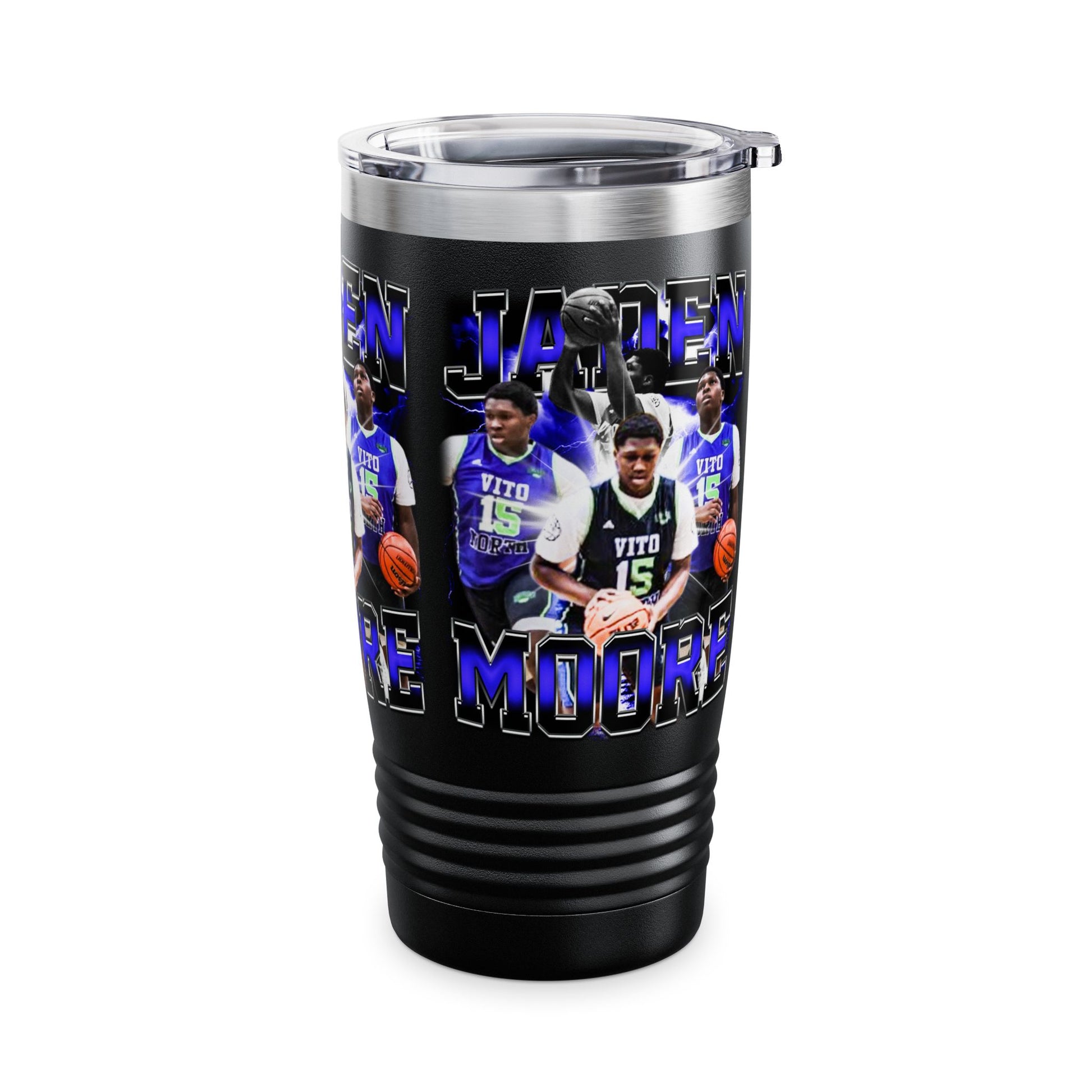 Jaden Moore Stainless Steal Tumbler Hometown Hero