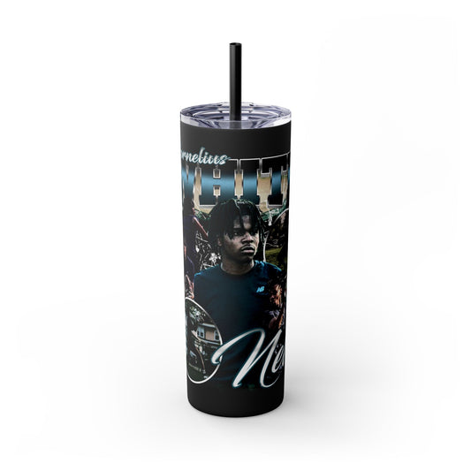 Cornelius White Stainless Steal Tumbler